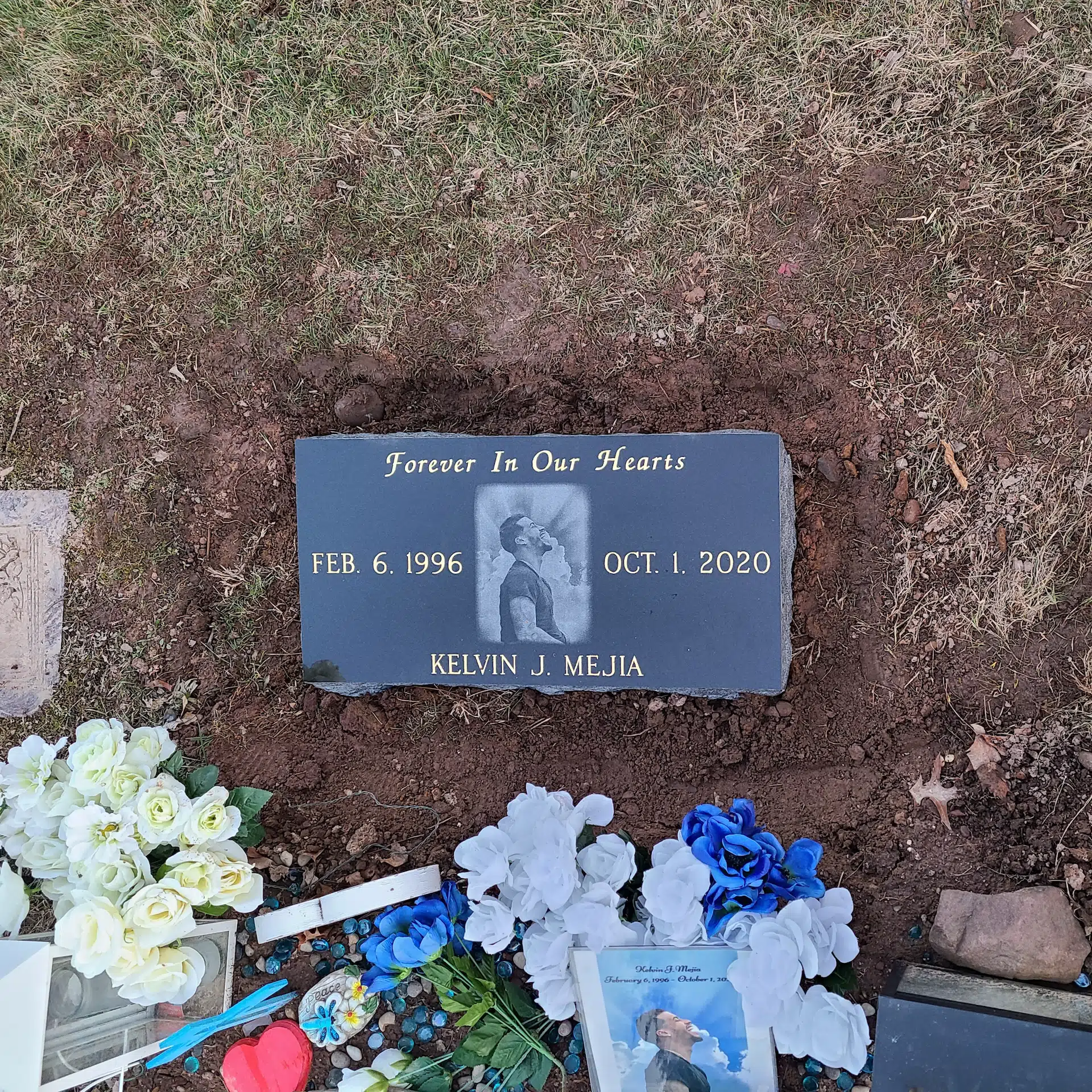 Granite Footstone / Foot Marker hand-carved by Footstone Memorials in NJ — image 4